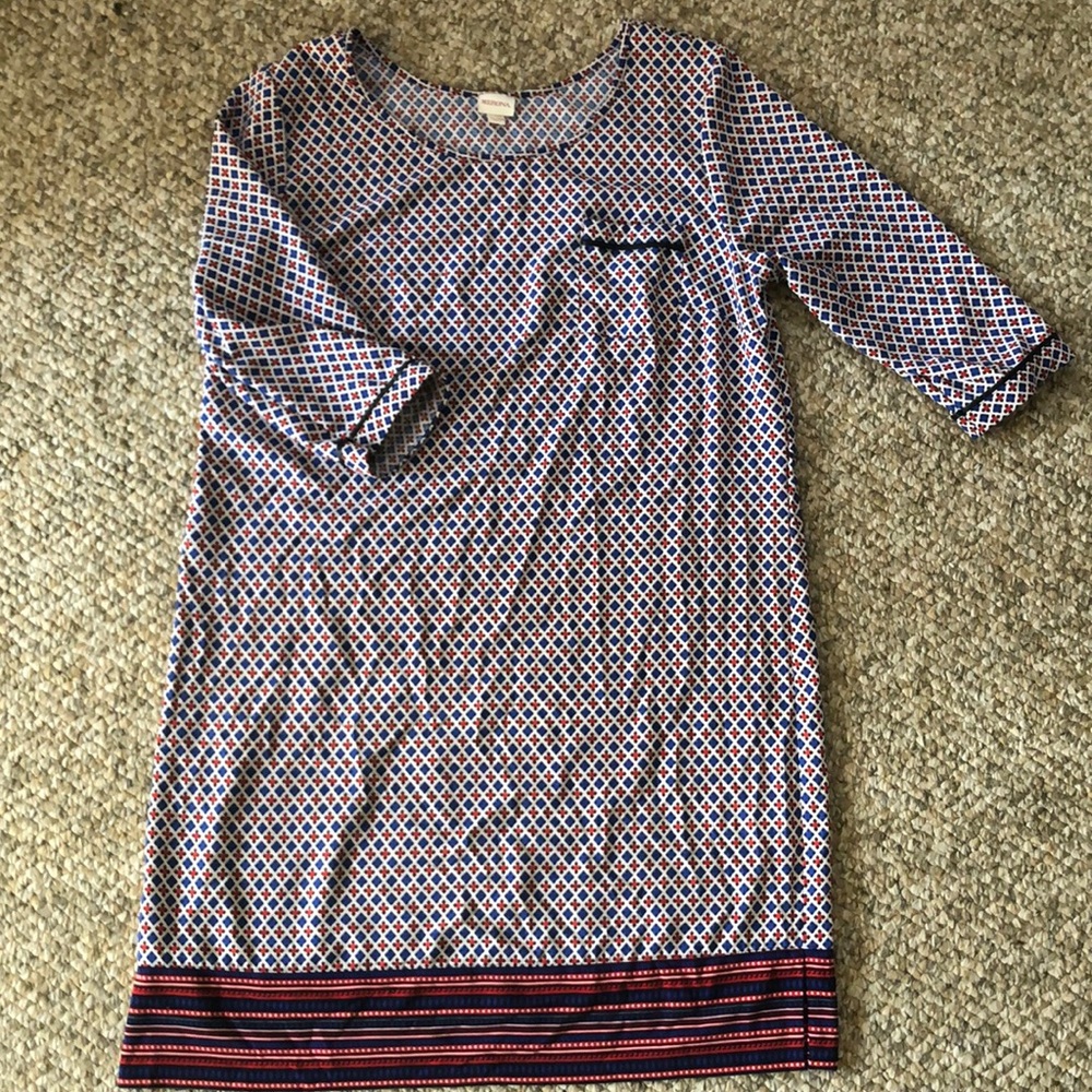 Merona (Target) Geometrical Shapes Dress